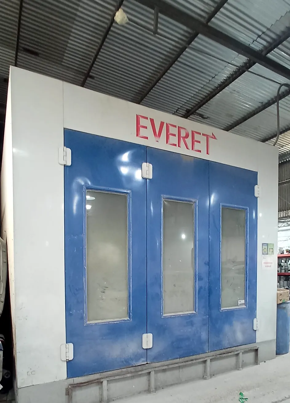 Cabina de pintura de Mecart